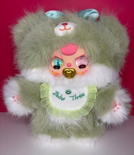 Baby Three Sugar Baby V2 Green Grape Slush Custom Plush New