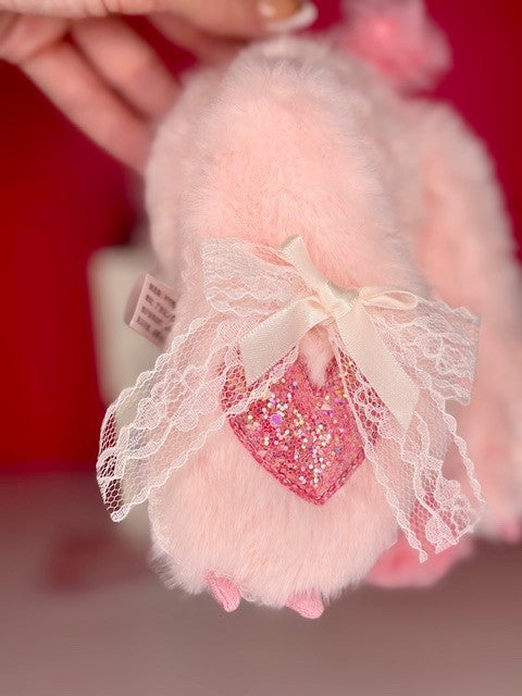 Zaza Soft Little Cloud Plush Bag Charm ~ Choice of 8 ~ Liquid Glitter Eyes NEW