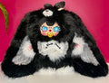 Baby Three Sugar Baby 400% V2 Hazelnut Dark Chocolate Custom Face Black Bunny