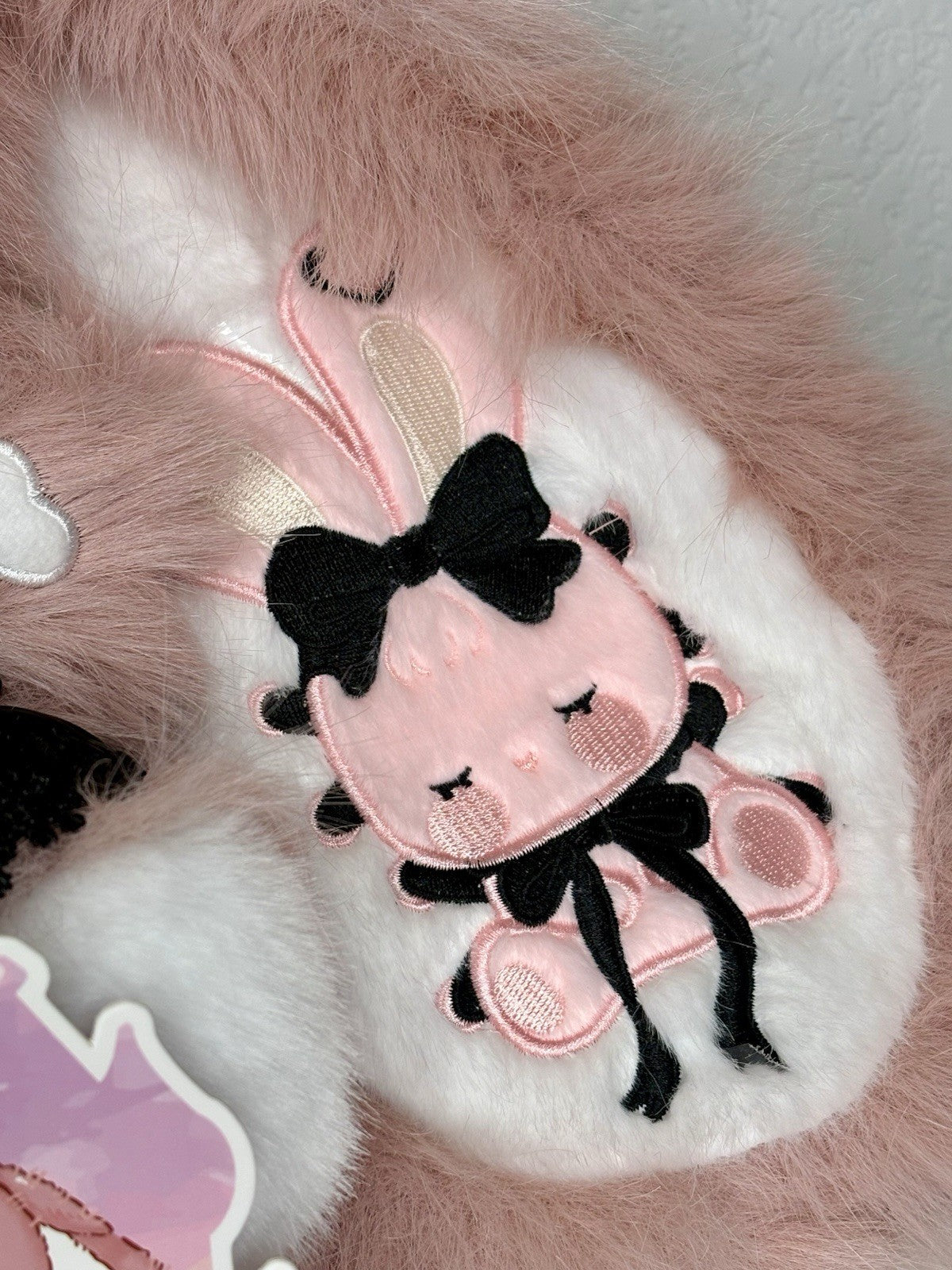 Baby Three Lily Rabbit Town V5 400% Confirmed Pink and Black Bunny