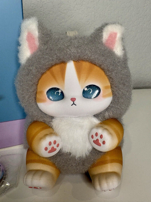 NEW Mofusand Fluffy Kitten- Wolf Plush Pendant