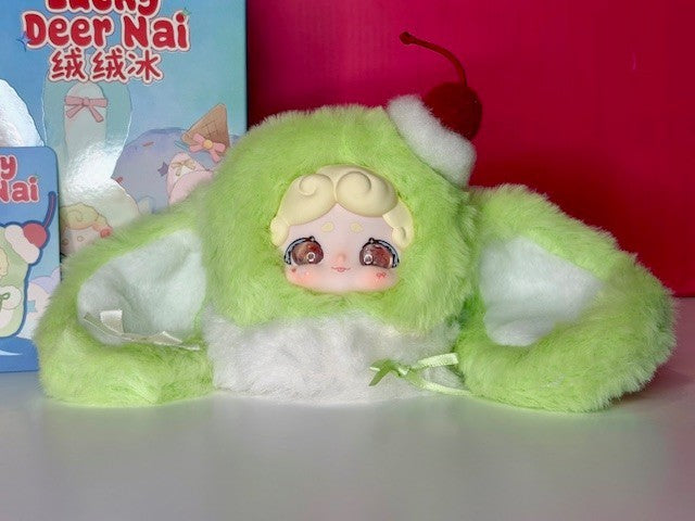 Lucky Deer Nai Fluffy Ice Series Kawaii Plush Pendants- Pick & Choose