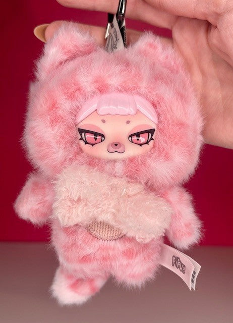 Piku The Week Plush Pendant Blind Box — Choice of 6 Days Y2K Leopard Charm