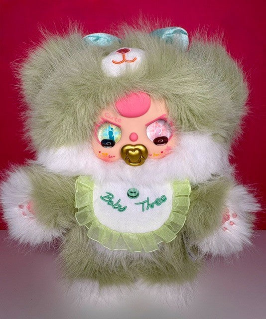 Baby Three Sugar Baby V2 Green Grape Slush Custom Plush New