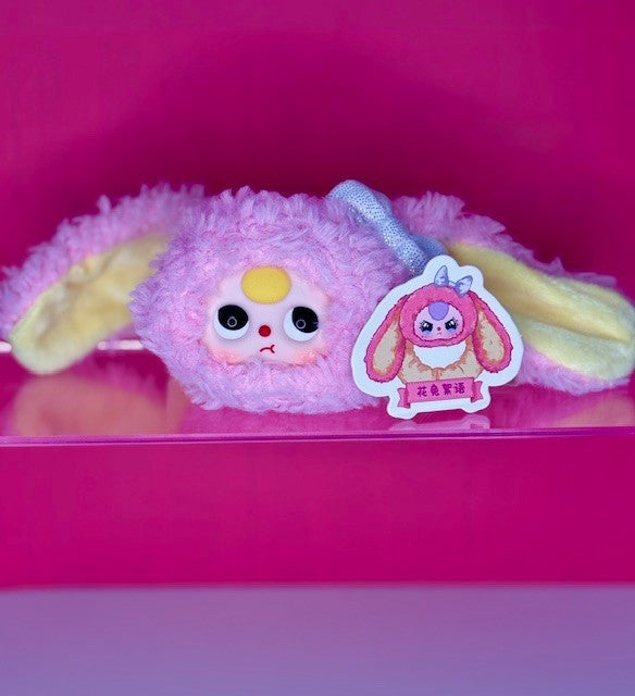 BabyThree BB3 Plush Hair Tie Scrunchie — Choice of 8, Cute Wearable Plushie
