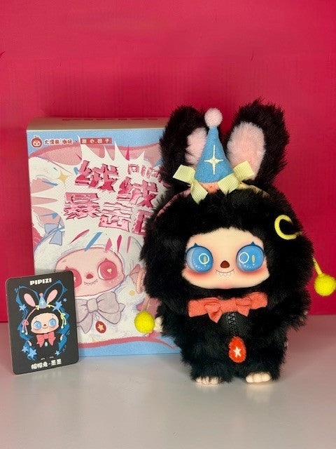 PIPIZI Fluffy Strike Plush Pendants~ Designer Blind Box Labubu BB3 Vibe NEW