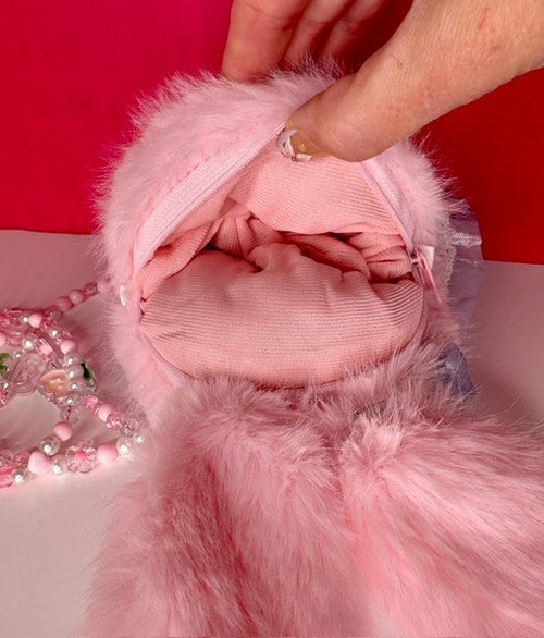 Baby Three BB3 Macchiato Mini Rabbit Bag Plush Coin Purse Customer Pick New