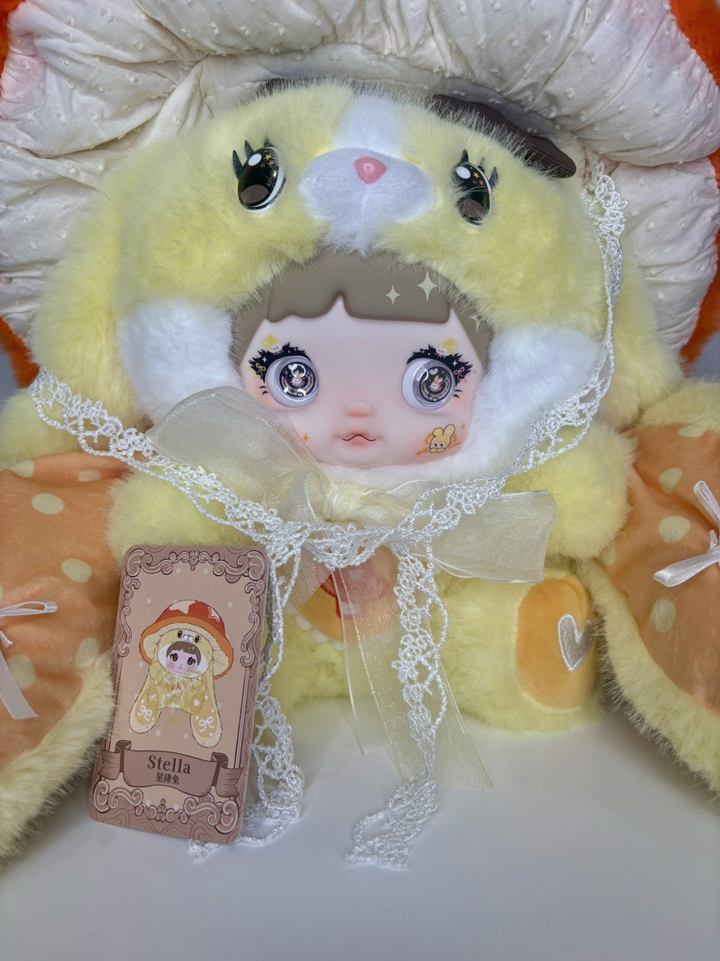 NEW Nommi Mushroom 400% Series Plush - Confirmed Stella Open Bag and Card