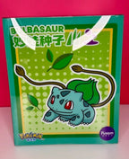 Bulbasaur collectible figure box with Bulbasaur character illustration