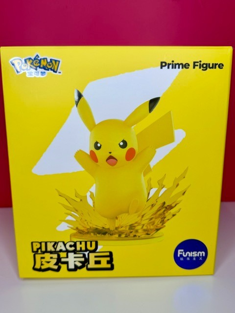Funism Pokemon Prime Figure Pikachu Thunderbolt Statue New
