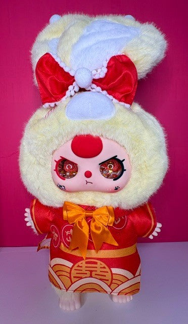 Baby Three BB3 400% Chinese Bride Lovely Wedding Exclusive CNY Glitter Faceplate