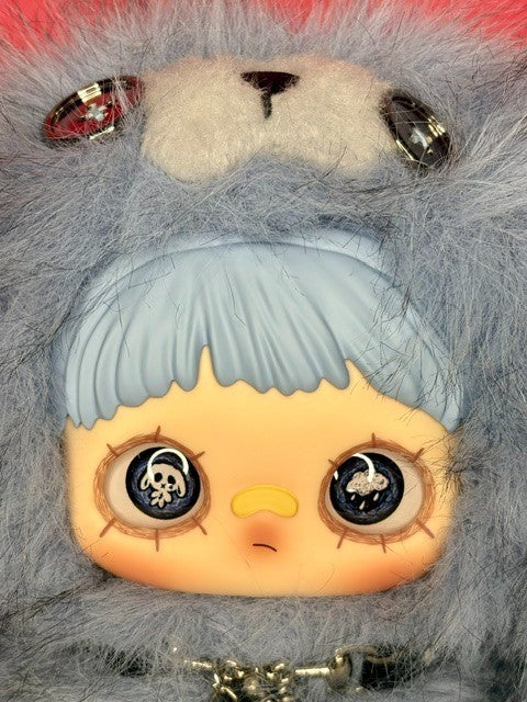 Maymei 400% Rebel Doll Backpack Melancholy Plush Blind Box New