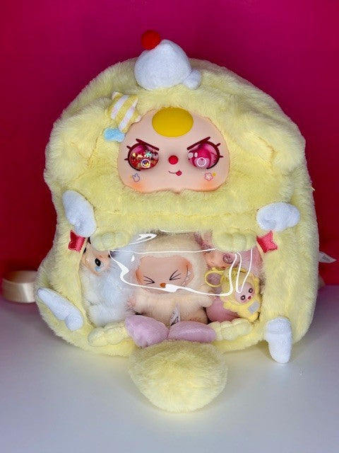 BB3 Baby Three Ita Bag Pudding Puppy Plush Backpack Sugar Dream Fluff Whispers