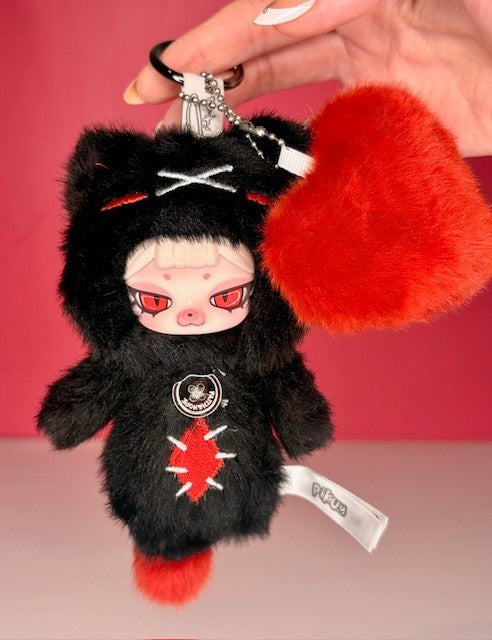 Piku The Week Plush Pendant Blind Box — Choice of 6 Days Y2K Leopard Charm