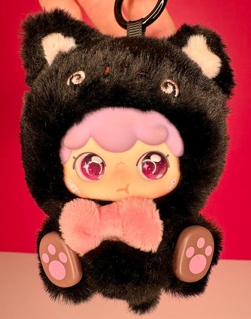 Kimipapa Animals Sitting in a Row Collectible Plush Pendant- Customer Pick!