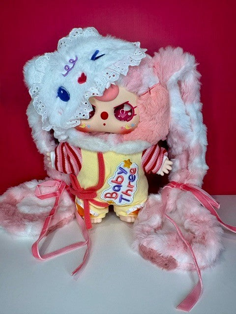 Baby Three 400% Goodnight Baby Pink Limited Edition Designer Plush- SEALED BOX