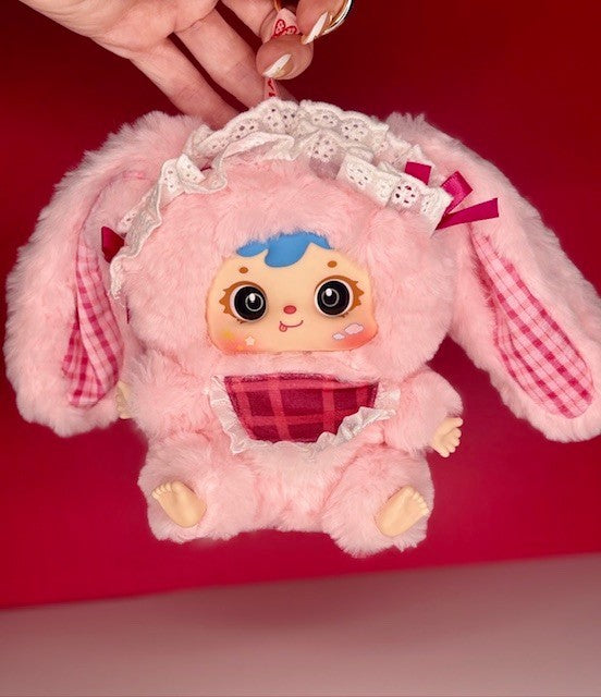 Samuel Rabbit Big Family Plush Pendant — Choice of 6, Big & Soft Bunny Cuties