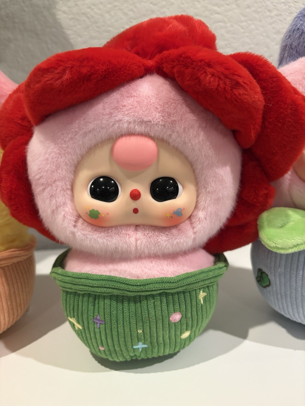 BB3 A Small Flower Pot Plush Baby ThreeFlower Pendants- Your Choice incl SECRET