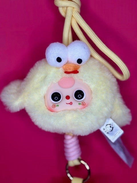 Baby Three BB3 Mobile Phone Lanyard Plush Blind Box - 12 Animals of Your Choice!