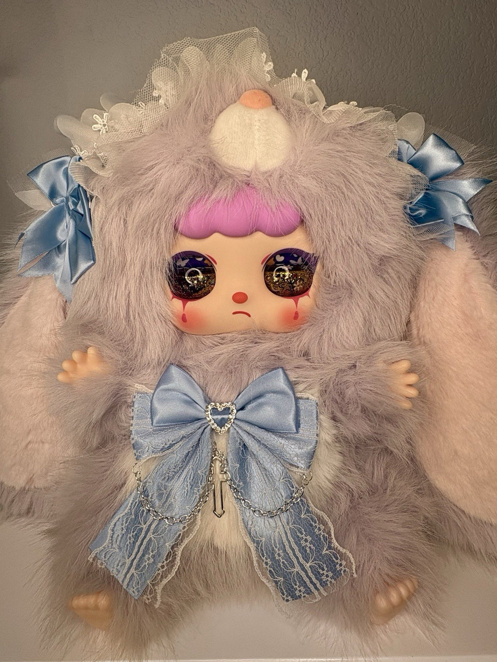 NEW Nai Fu Bunny Sauce 600% Designer Plush - Taro Paste Mille-Crepe