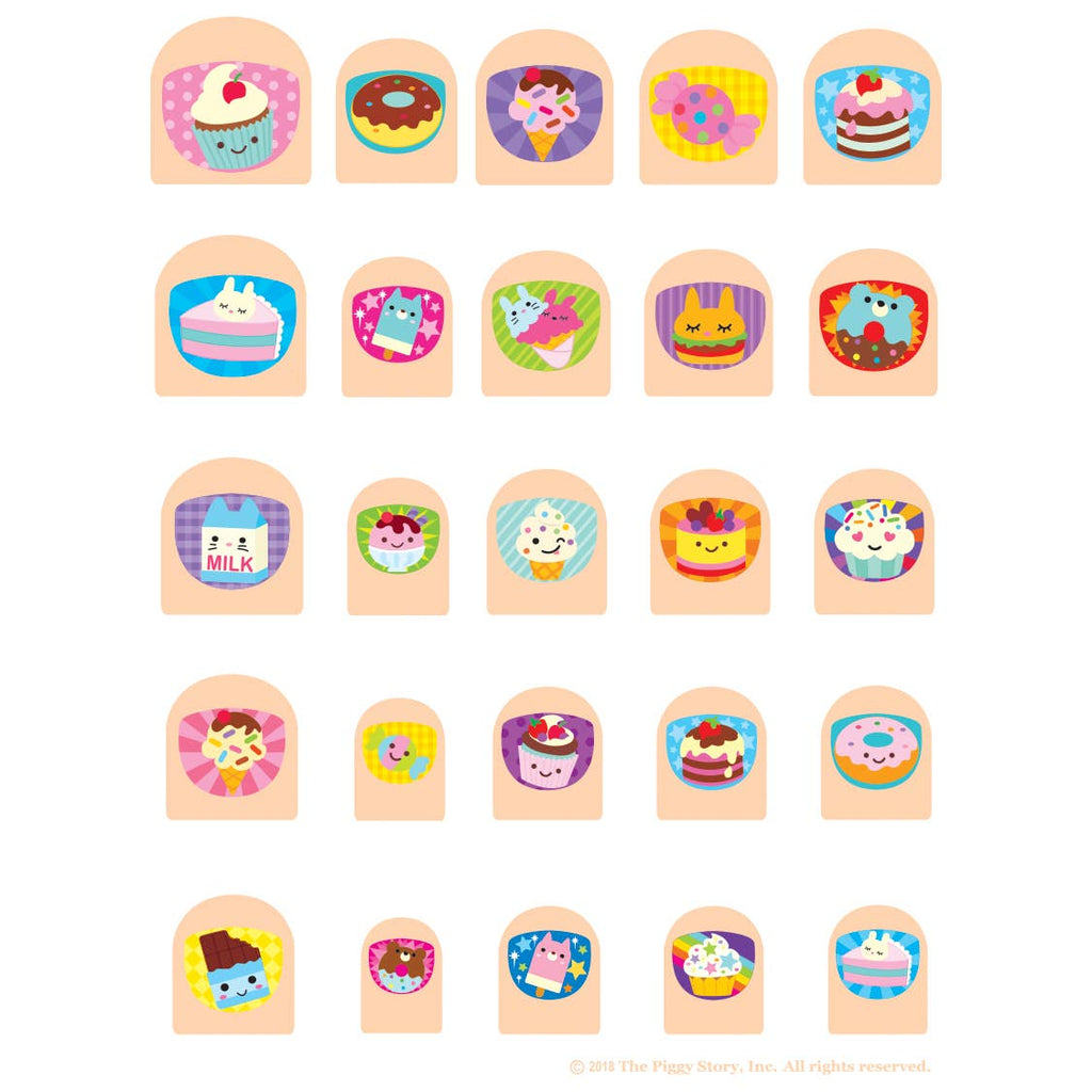 Sweet Shop Lil' Fingers Nail Art Stickers for Kids