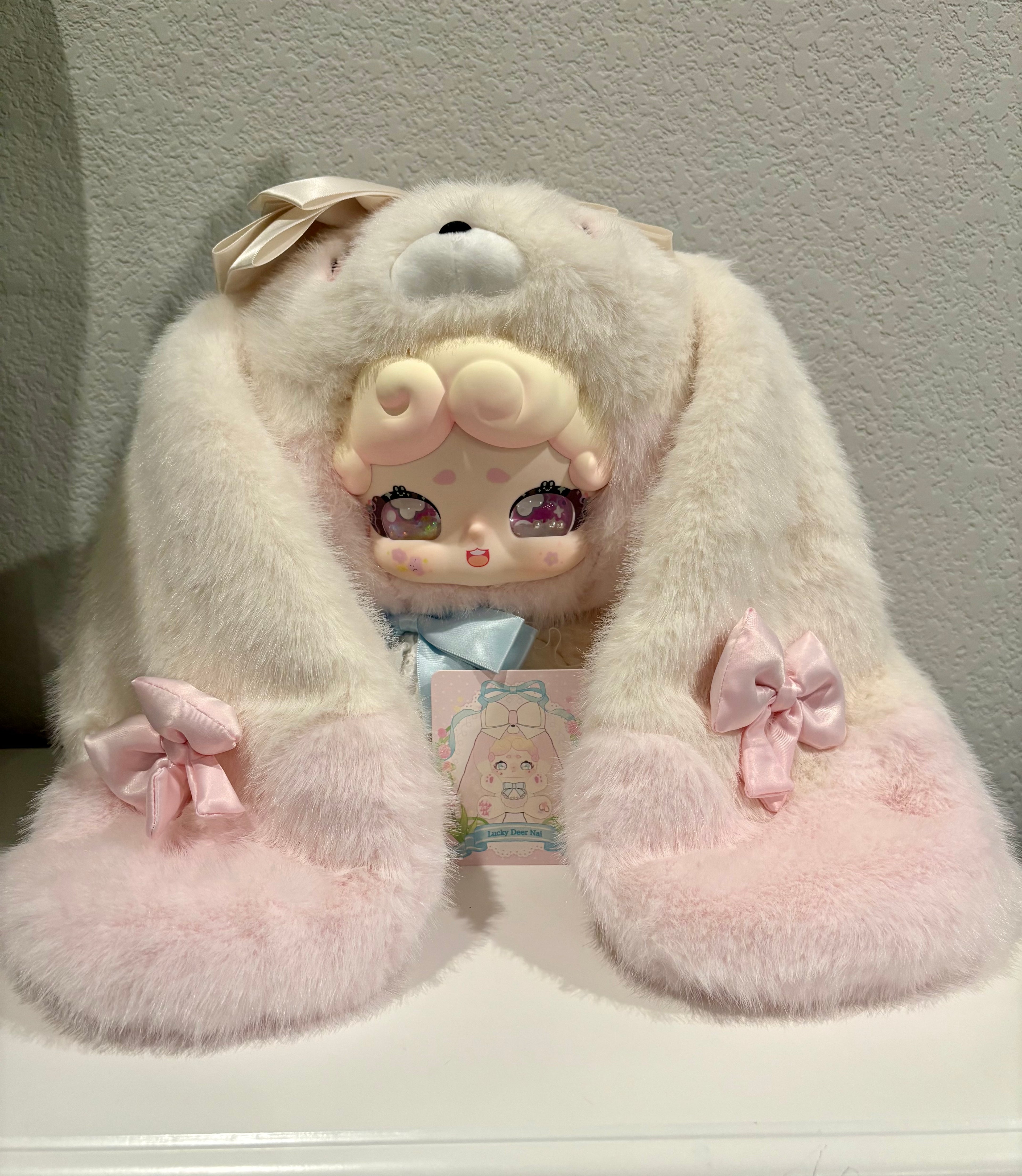 Confirmed 600% Lucky Deer Nai Sweet Tea Rabbit- Raspberry Chocolate Plush