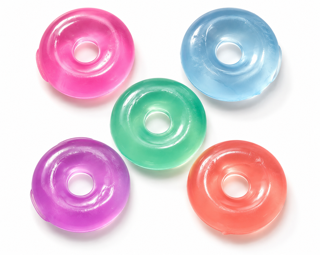 Feelzies Jelly Donut Squishy Wearable Sensory Fidget