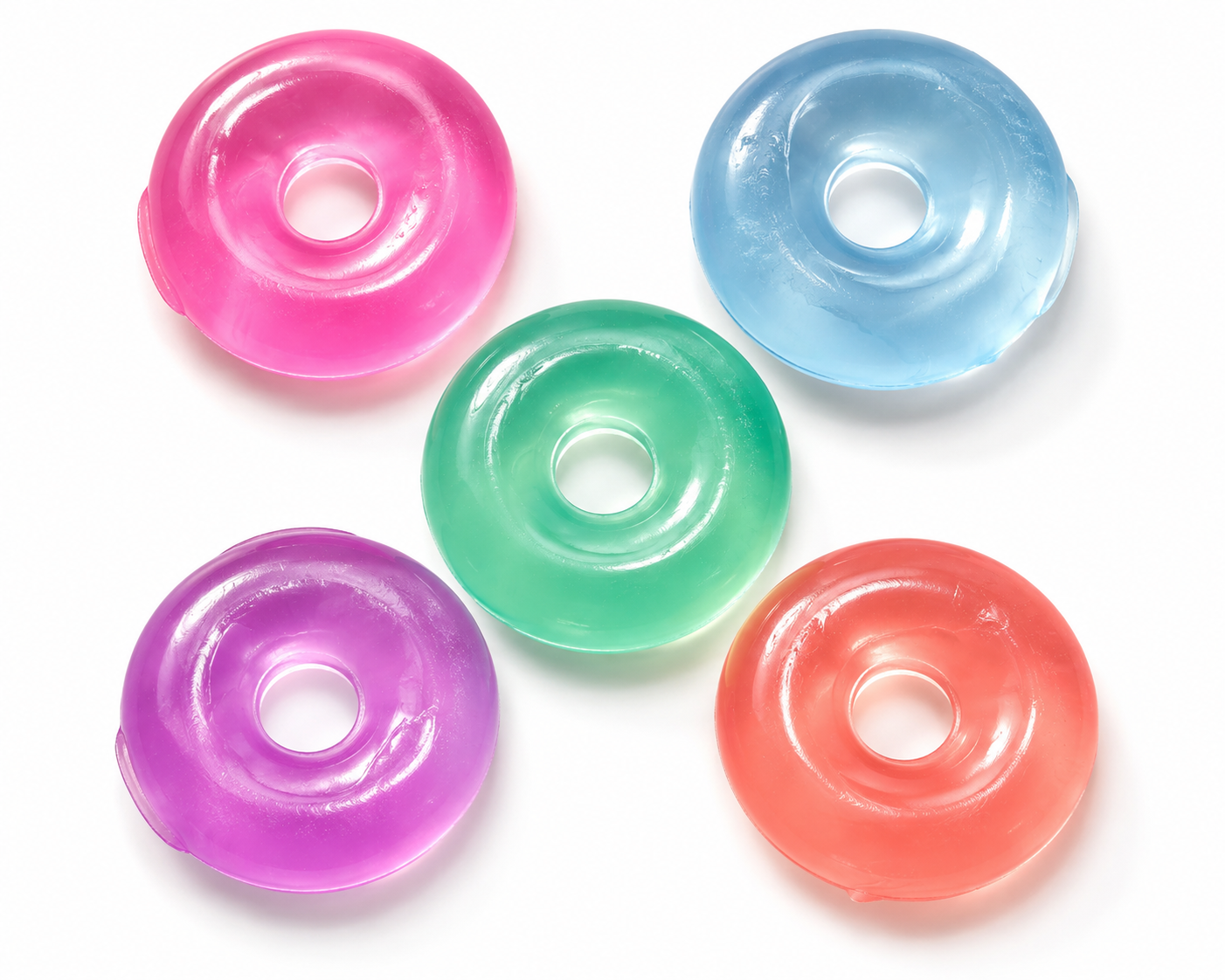Feelzies Jelly Donut Squishy Wearable Sensory Fidget