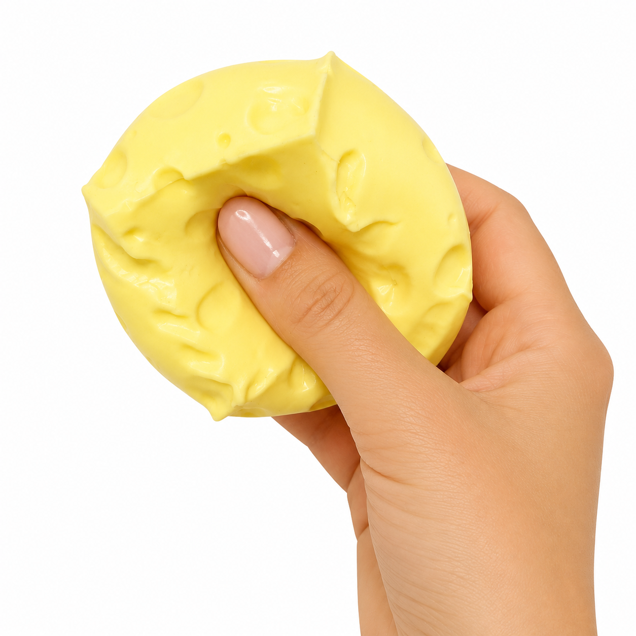 Swiss Cheese Vaseline Squishy | Memory Foam Slow-Rise