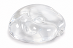 FEELZiES™ squishy putty balls, glossy clear transparent moldable disc