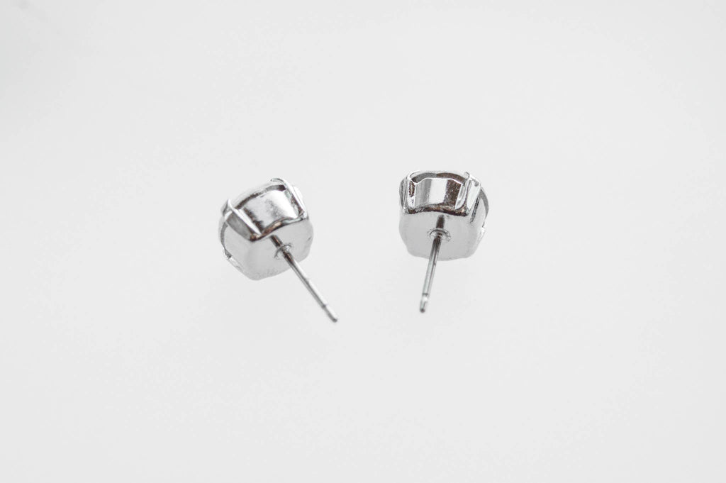 Light Sapphire Shimmer Swarovski Crystal Stud Earrings