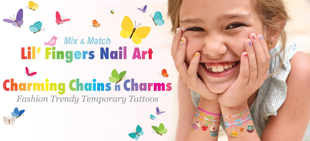 Sweet Shop Lil' Fingers Nail Art Stickers for Kids