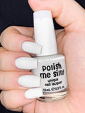 Whisper White Solid White Creme Nail Polish - Perfect Base or Standalone