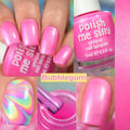 Bubblegum Satin Pink Nail Polish - Solid Bright Pink Lacquer
