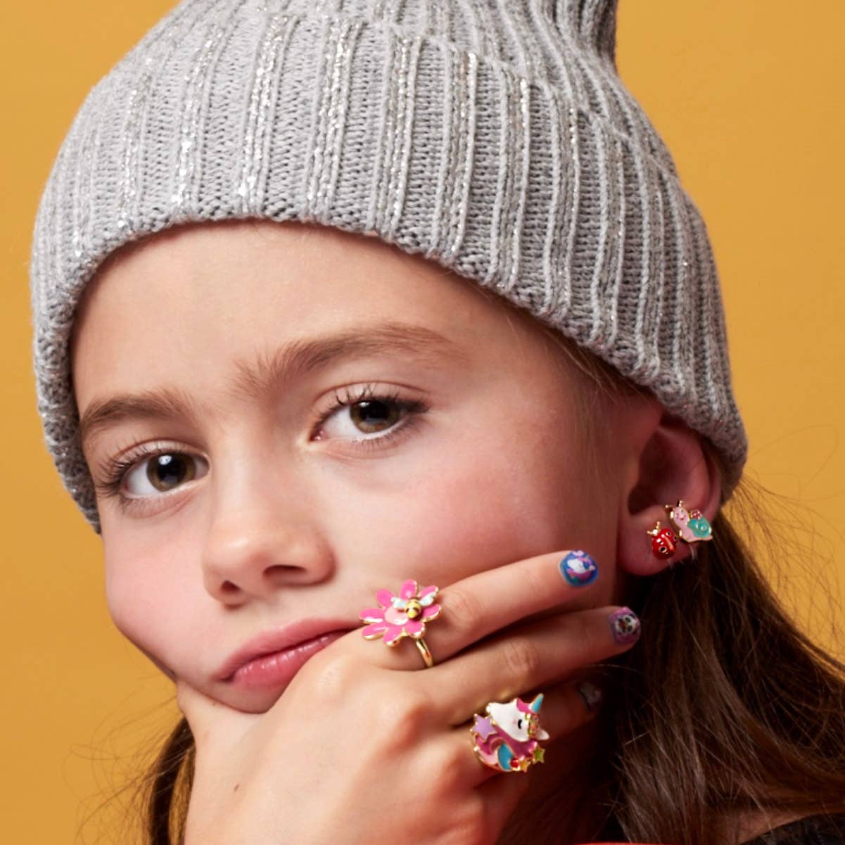 Unicorn Fantasy Lil' Fingers Nail Art Stickers for Kids