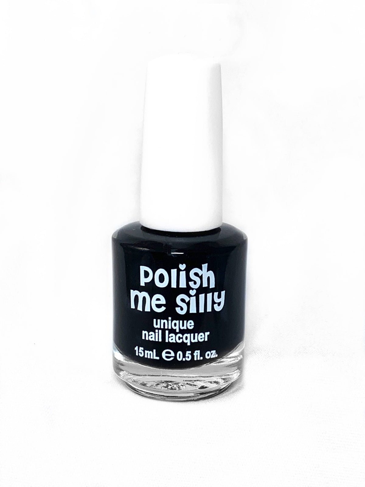 Blackout Solid Black Creme Nail Polish - Perfect Base or Standalone