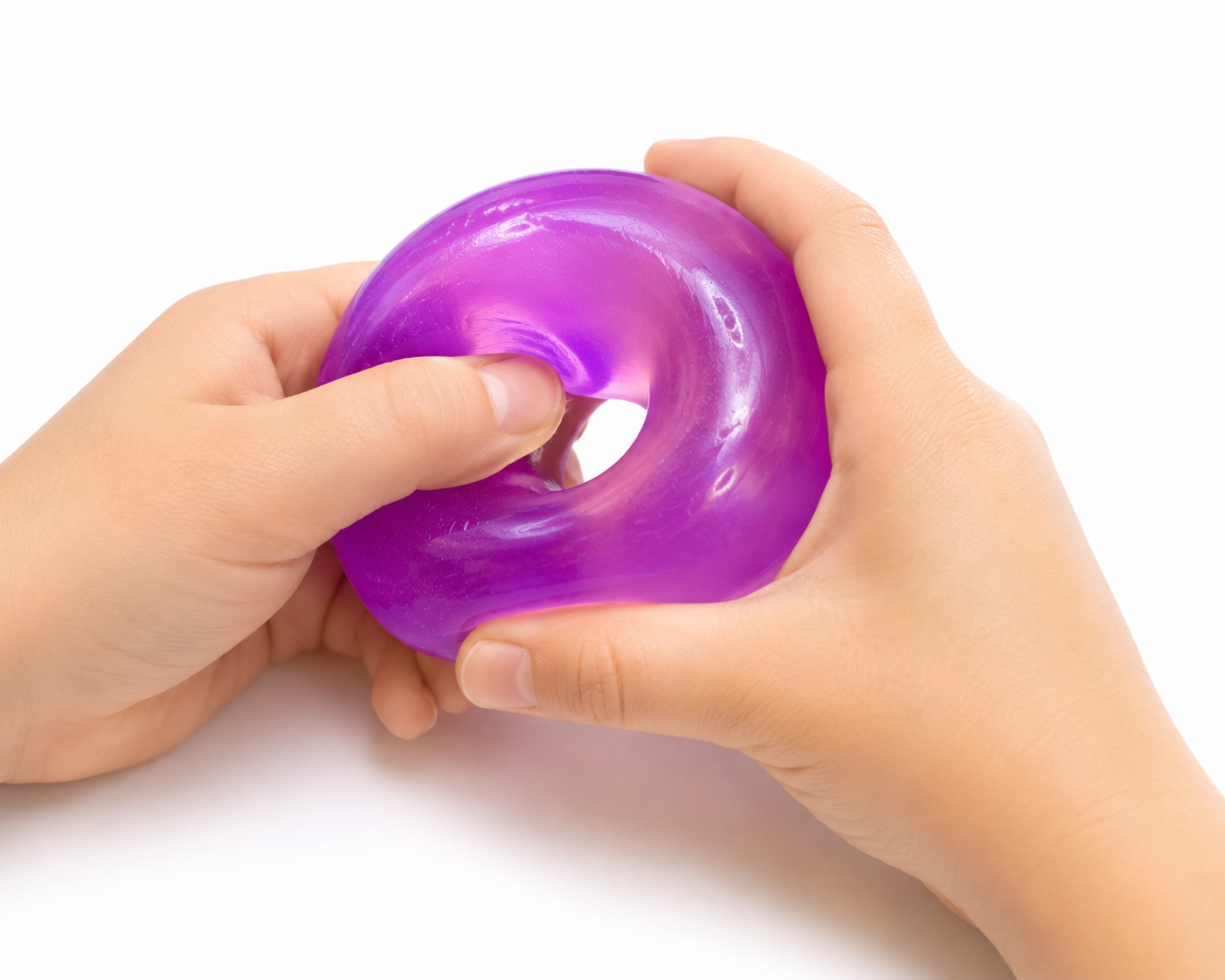 Feelzies Jelly Donut Squishy Wearable Sensory Fidget