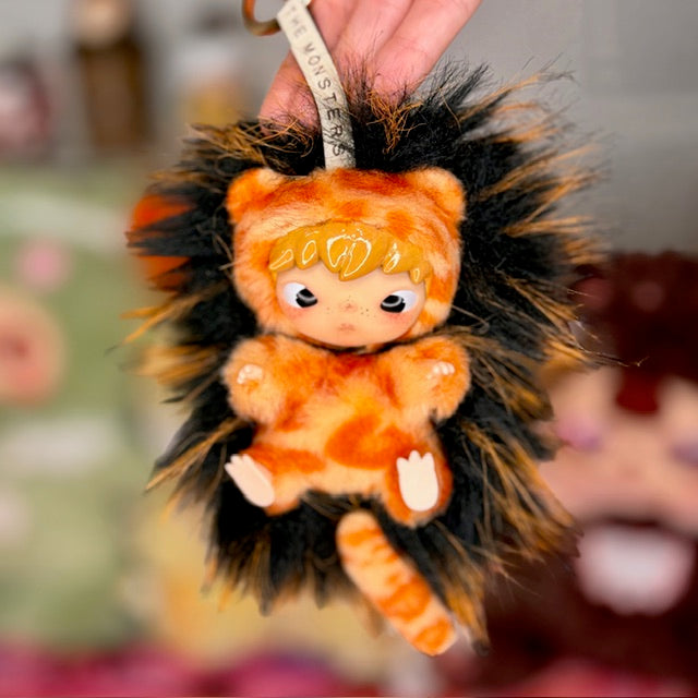 LLTtoy Custom Artist Plush Pendant Labubu Skullpanda Hirono New