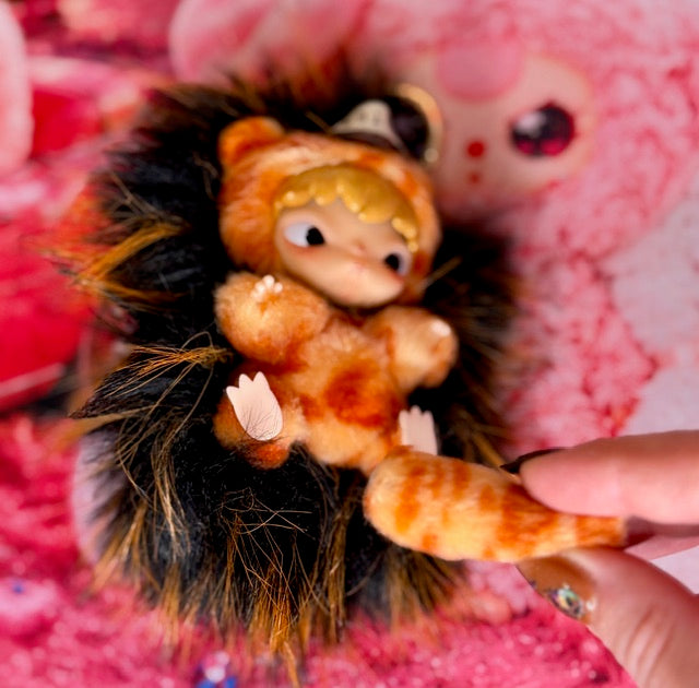 LLTtoy Custom Artist Plush Pendant Labubu Skullpanda Hirono New