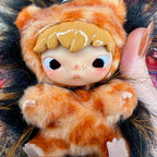 LLTtoy Custom Artist Plush Pendant Labubu Skullpanda Hirono New
