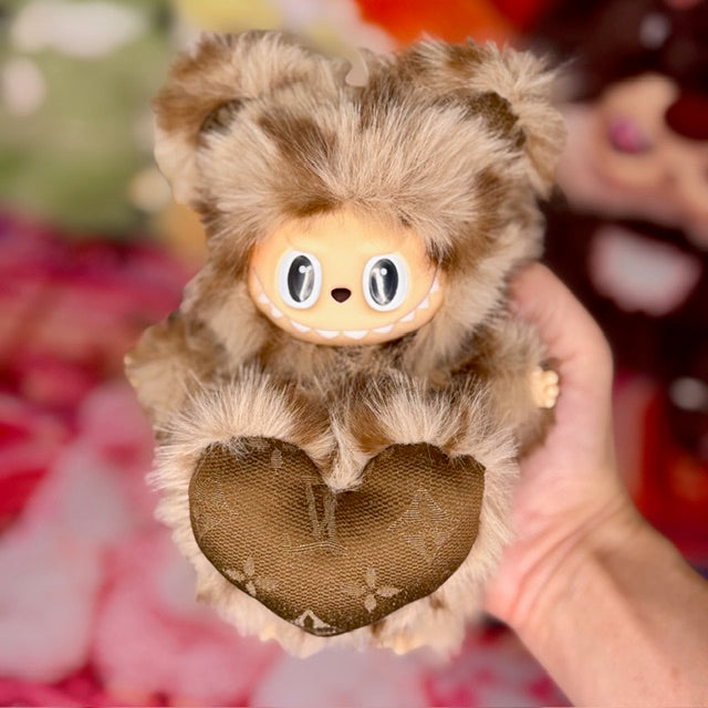 LLTtoy Custom Artist Plush Pendant Labubu Skullpanda Hirono New