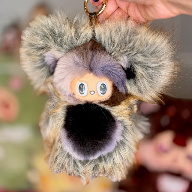 LLTtoy Custom Artist Plush Pendant Labubu Skullpanda Hirono New