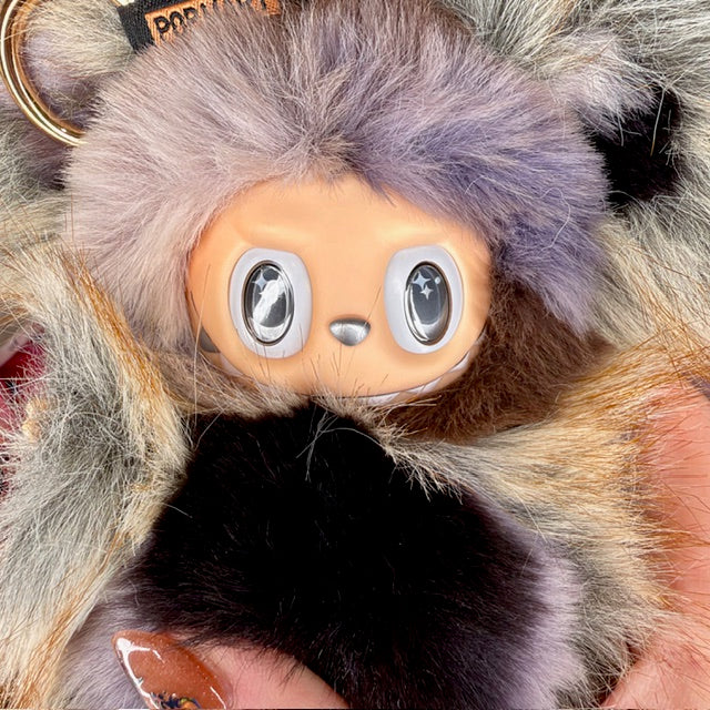 LLTtoy Custom Artist Plush Pendant Labubu Skullpanda Hirono New