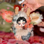 LLTtoy Custom Artist Plush Pendant Labubu Skullpanda Hirono New