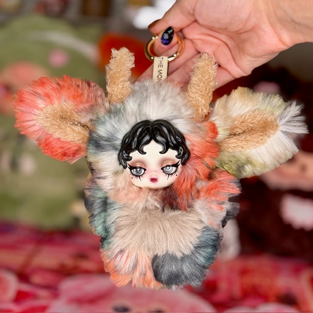 LLTtoy Custom Artist Plush Pendant Labubu Skullpanda Hirono New