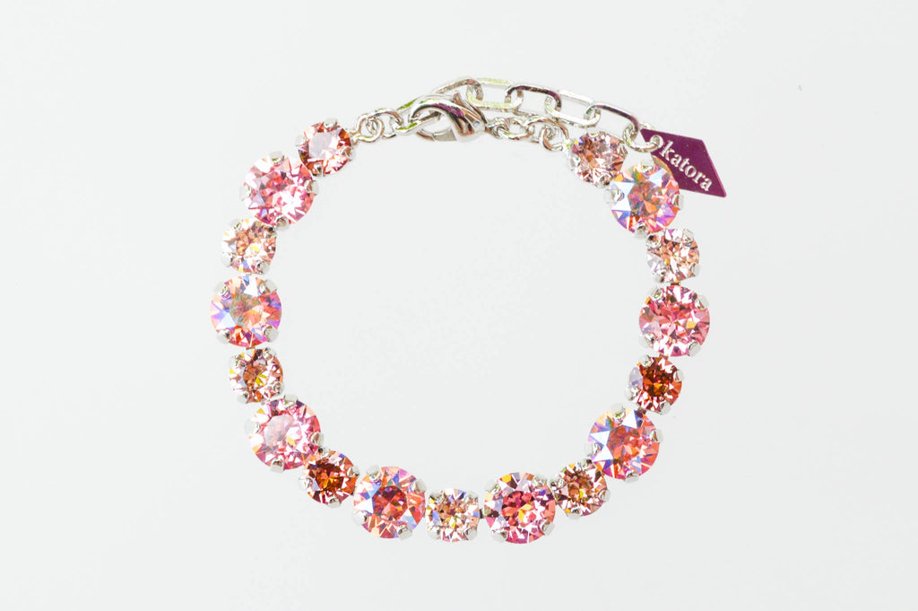 Blossom Pink Swarovski Crystal Bracelet