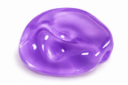 FEELZiES™ squishy putty balls, glossy purple moldable disc