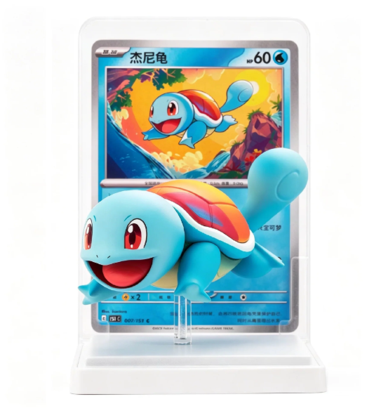 Pokémon Dream Painting Vol. 2 Water Ecology Squirtle Figure – Simplified Chinese Exclusive