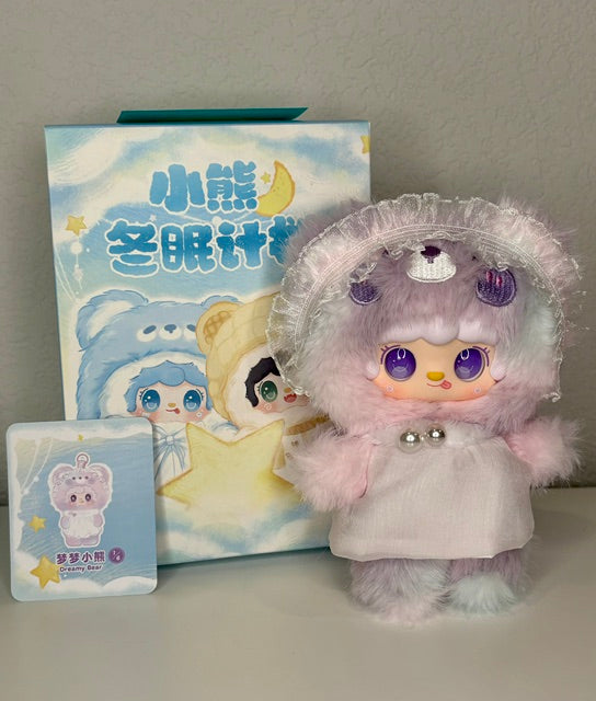 Yooki Little Bear Hibernation Plan Plush Pendant - Choice of 6 Darling Yookis