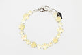 Stardust Yellow Shimmer Swarovski Crystal Bracelet